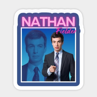 Nathan Fielder Retro 90s Sticker